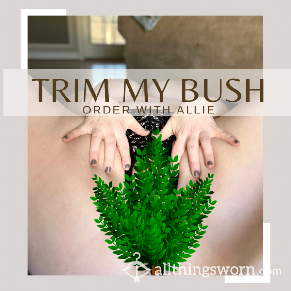Natural Ginger Bush Trimmings | Pubes