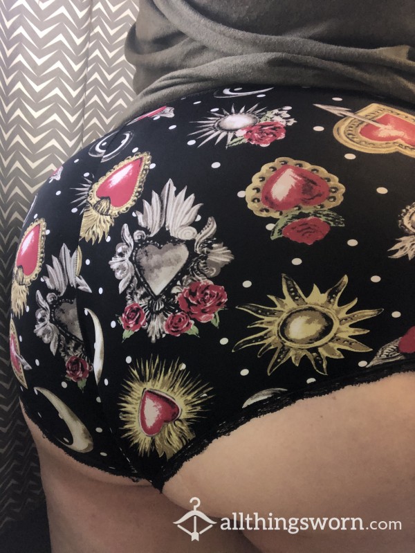 Naturally Bleached BBW Panties Worn For 24hrs