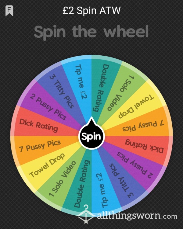 Naughty £2 Wheel Spin 🎡🥵