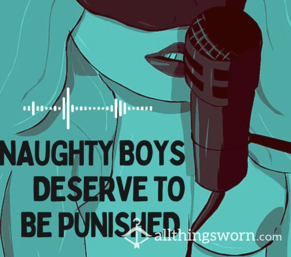 Naughty Boys Deserve To Be Punished | CFNM | Femdom | Audio JOI