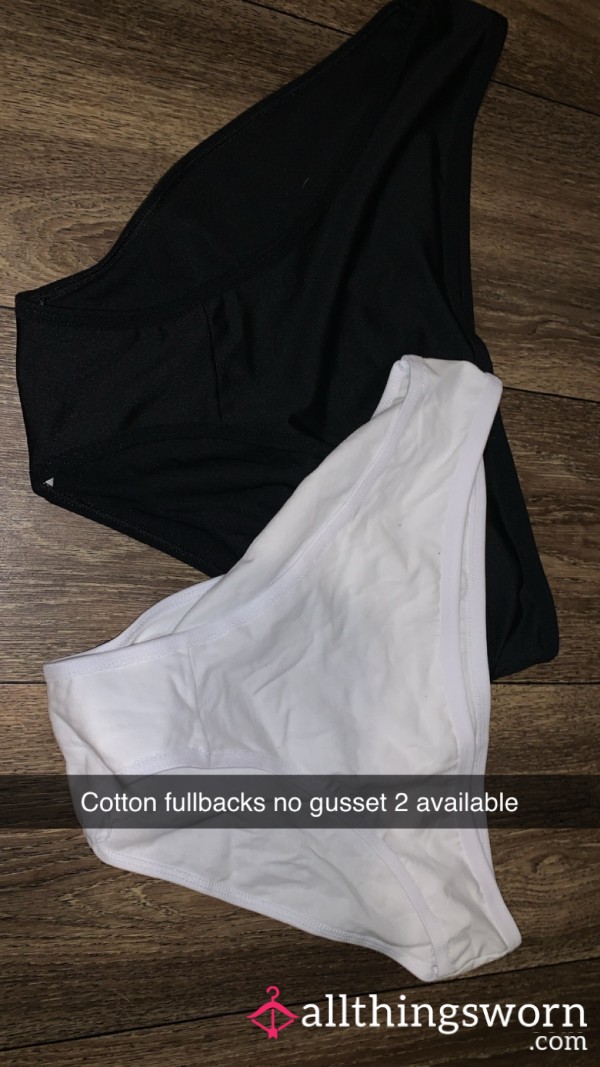 Cotton Full Backs No Gusset