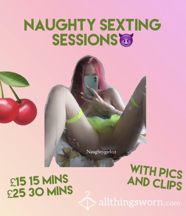 Naughty Girls Sexting Sessions😈 | With Pics And Clips🥵
