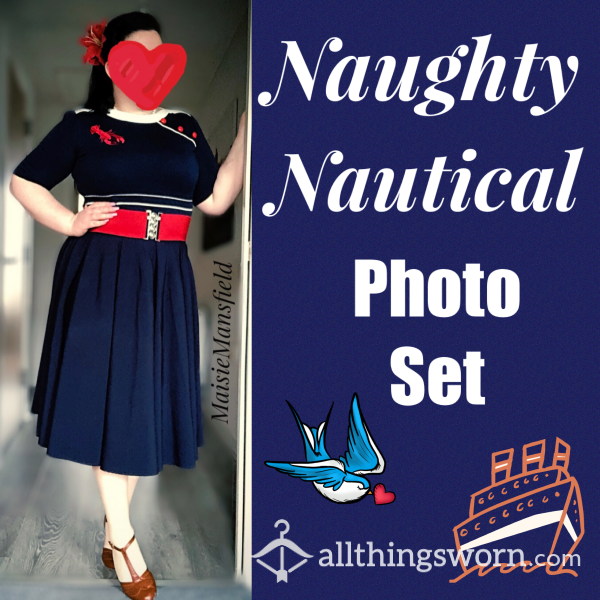 Naughty Nautical Photo Set