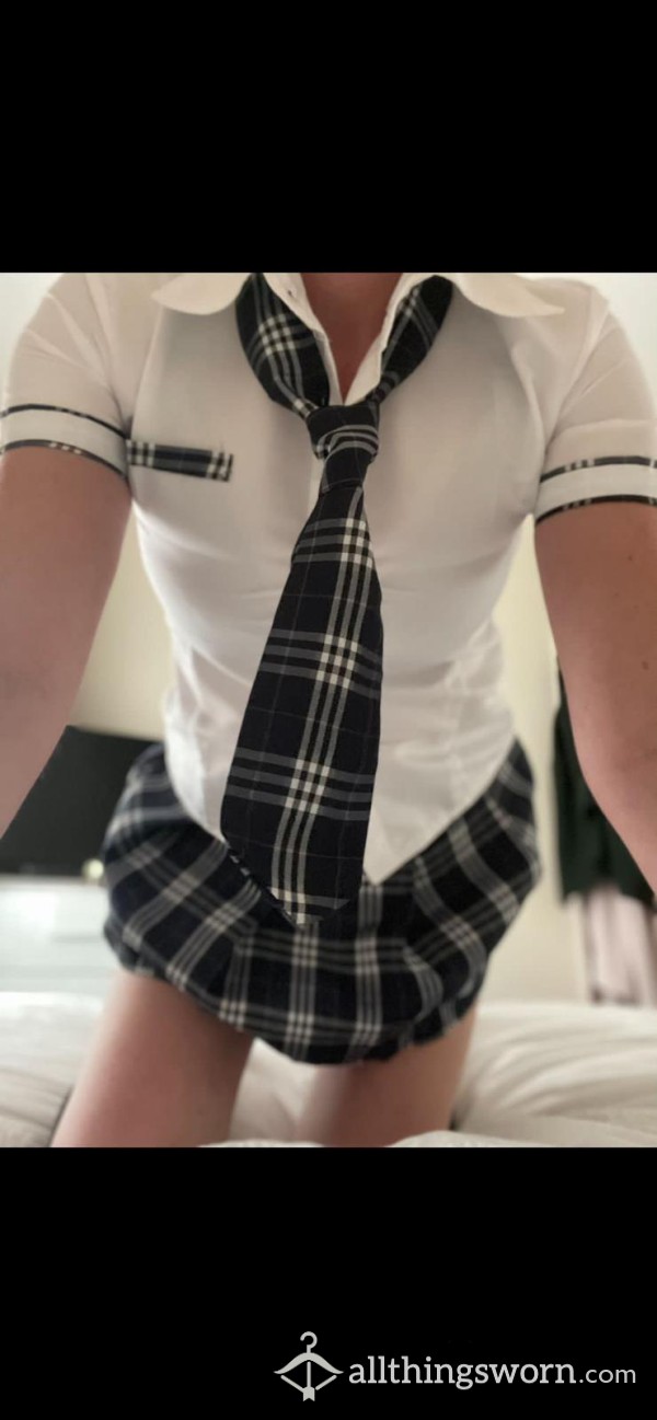 Naughty Schoolgirl Needs A Spanking