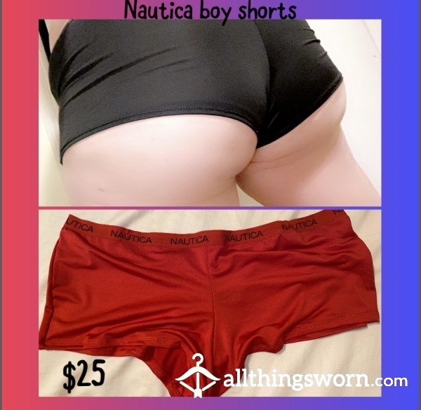 Nautica Boy Shorts. - 48hr Wear & Free US Shipping 🖤