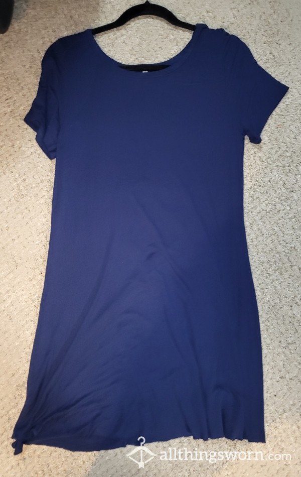 Navy T-shirt Dress