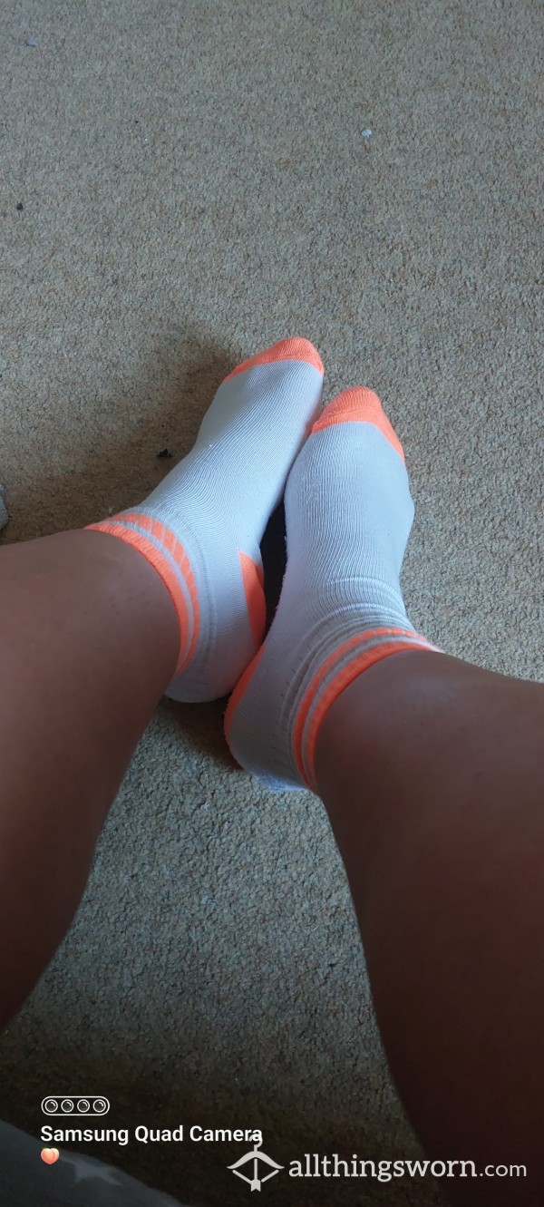 Neon Crew Socks
