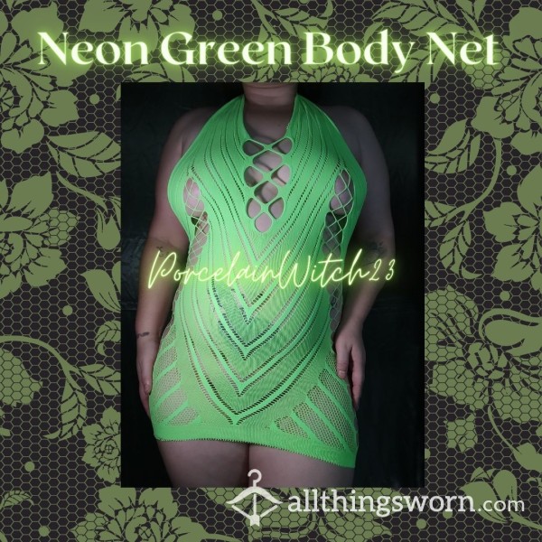 Neon Green Body Net
