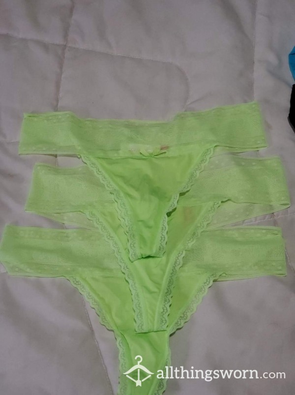 Neon Green Thongs