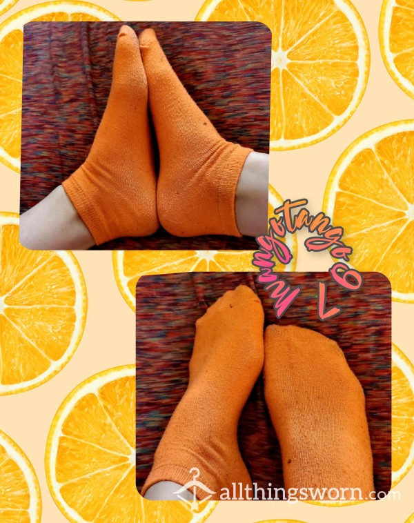 🍊Neon Orange Ankle Socks🍊