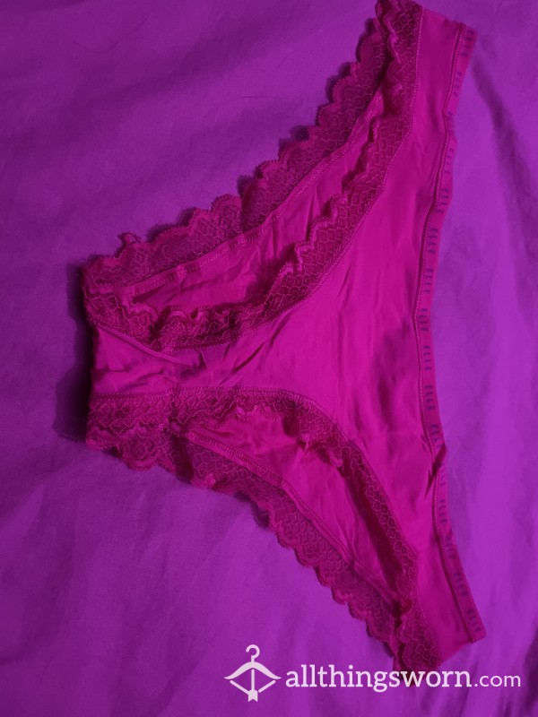 Neon Pink Elle Panties Fresh From The Gym