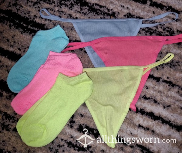 💚💋 Neon, Thong & Sock Bundle Deal!! 💋💚