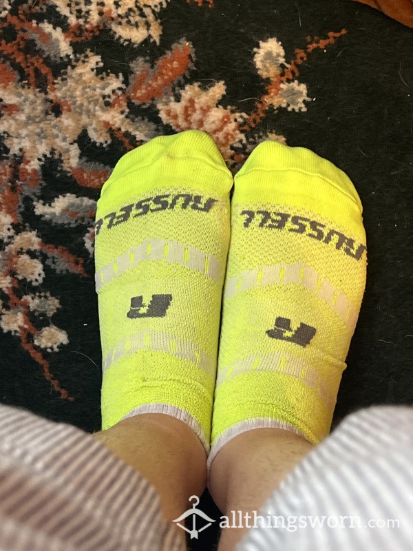 (PENDING) Neon Yellow Ankle Socks