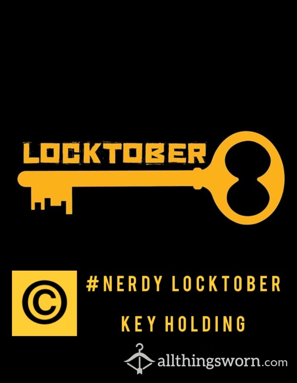 #nerdy Locktober Key Holding 🎃🔒🗝️