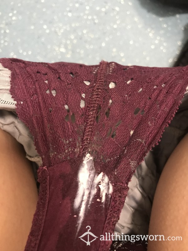 Netted Purple Panties