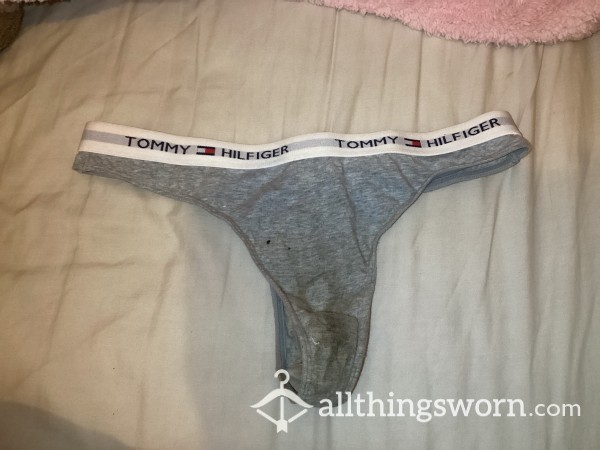 Never Washed Extremely Dirty Tommy Hilfiger Thong