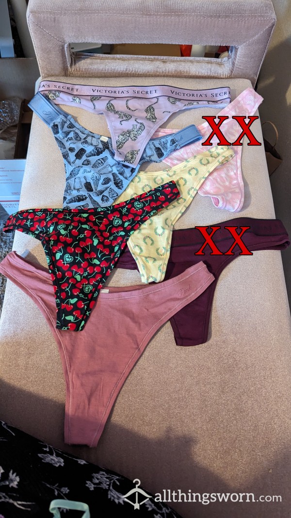 New Cotton Thong Haul From Victoria's Secret PINK