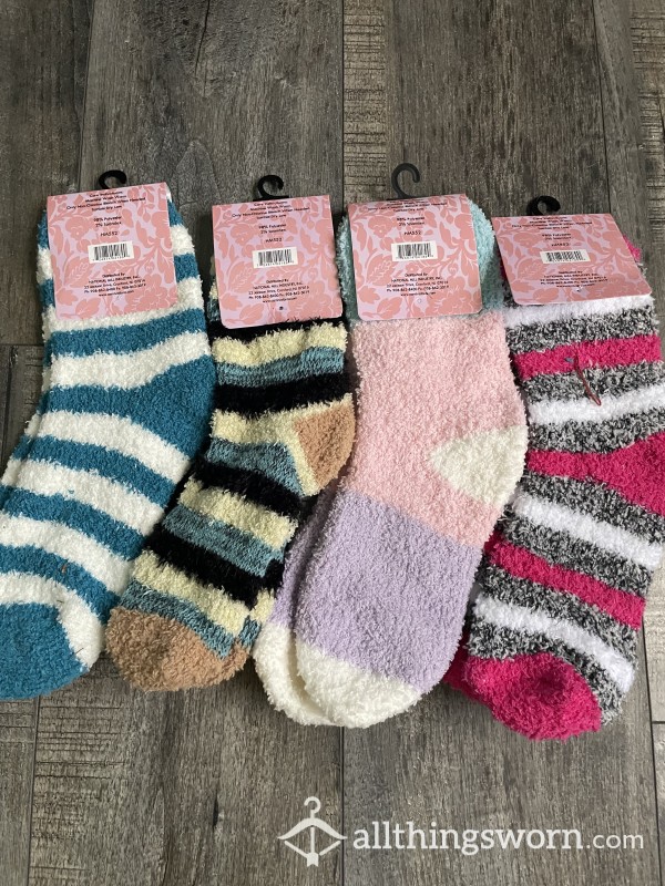 New Fuzzies Socks 🧦 Open For Wear, Tell Me How To Wear Them!