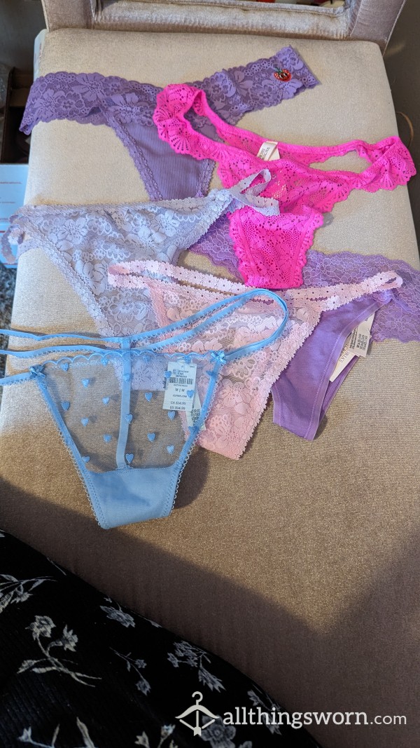 New Lacey Thong Haul From Victoria's Secret PINK