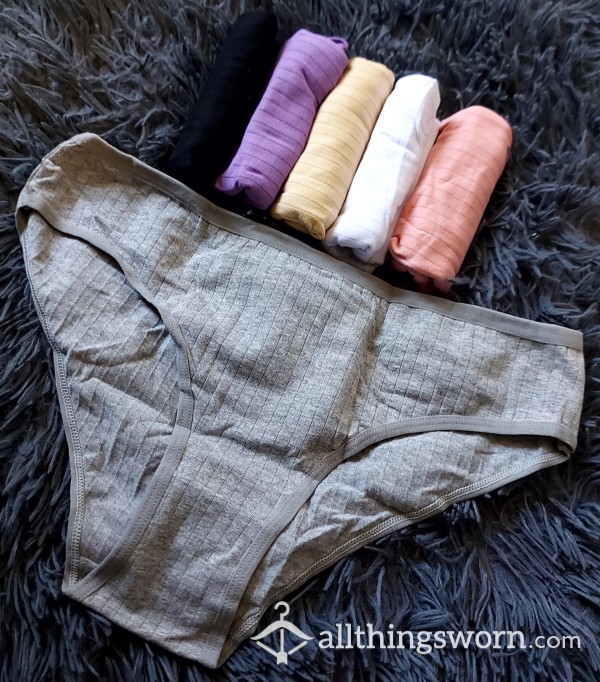 🫦 New Seller Sale 🫦 Soft Cotton Panties - 2 Day Wear Buyers Choice Of Color ✨️