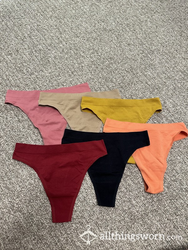 New Spandex Thongs Ready To Wear!