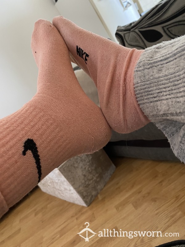 Nike Pink Socks