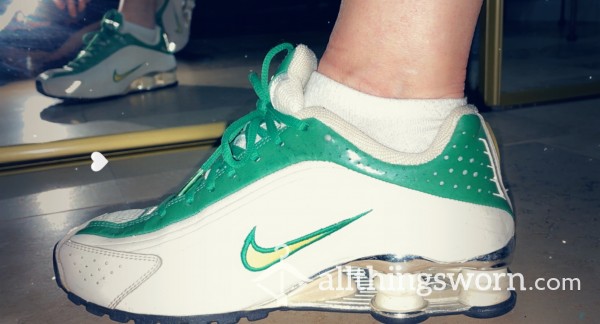 Nike Shox Size 7. My Favorite Running Shoes! Stinky And Fun! Enjoy!