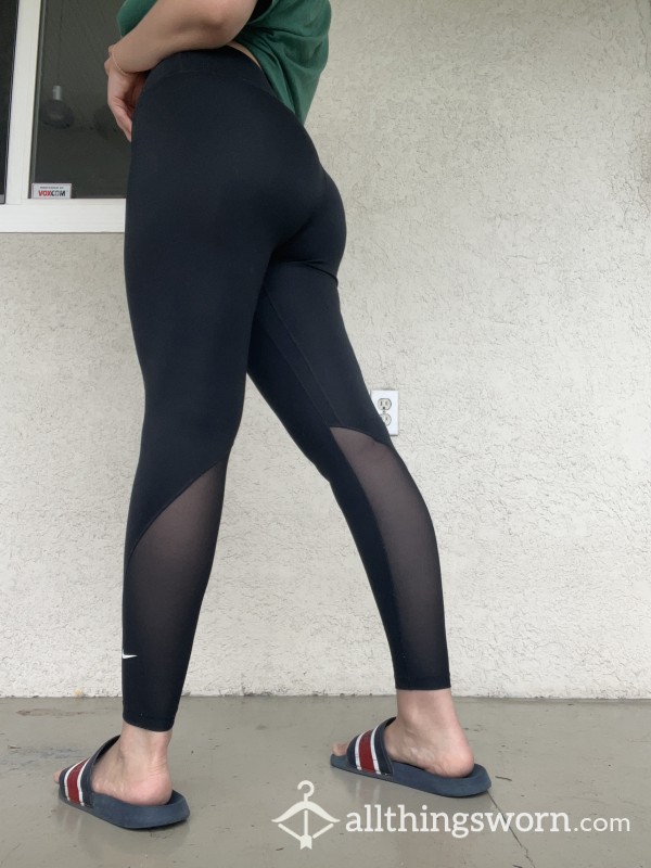 Nike Wet 💦 Leggings Black Size Large