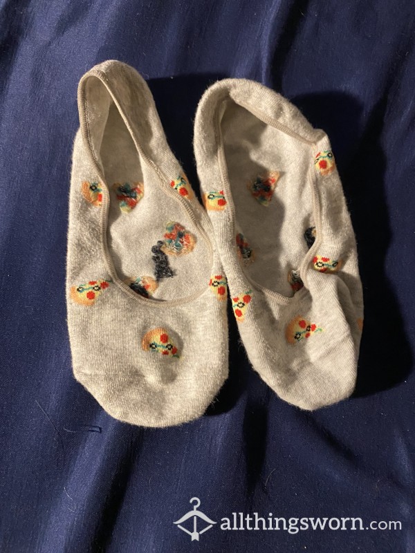 No Show Pizza Socks 🍕(7 Day Wear) (SOLD)