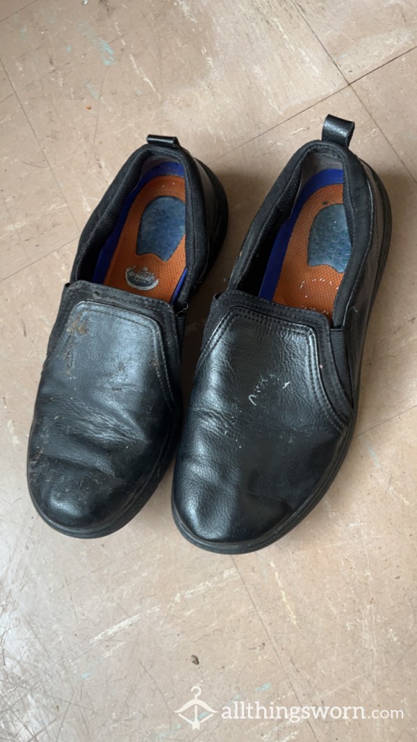 Non-Slip 5 Year Worn Uniform Shoes
