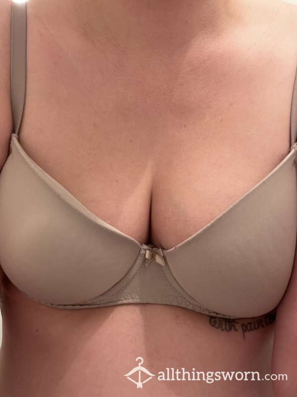 Nude Bra Worn For 24 Hours Size 36B