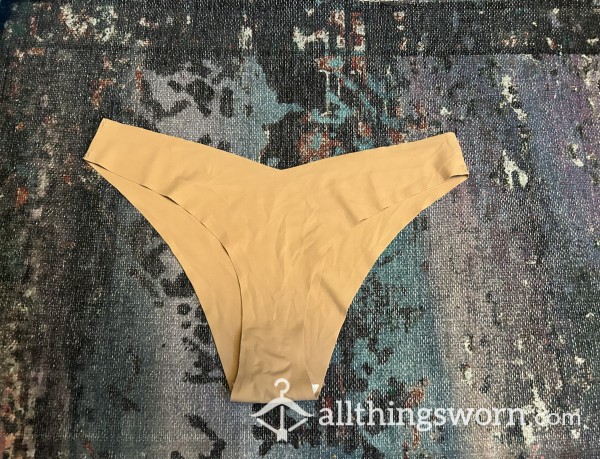 Nude Color Cheeky Panties W/ Cotton Gusset XL Ready For Wear