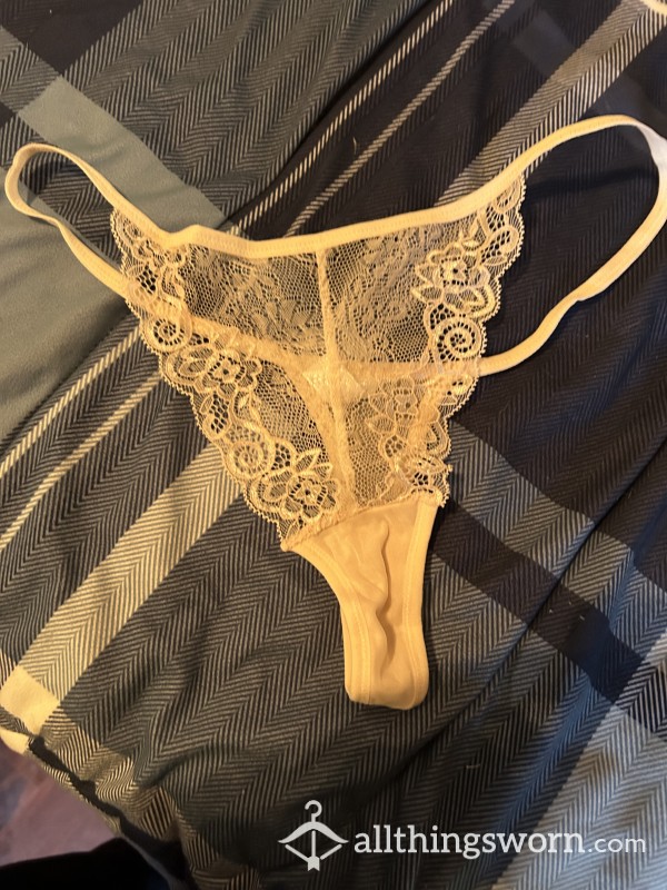 Nude Lacy Gstring