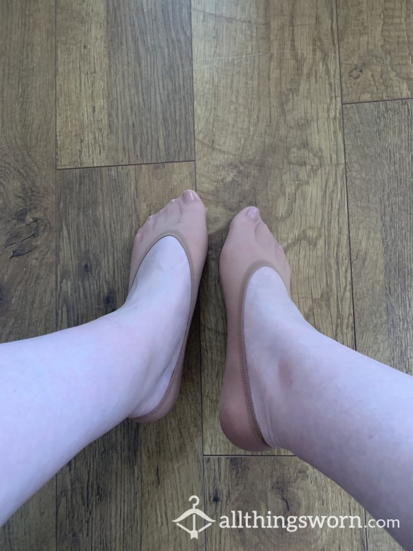 Nude Nylon Footsies Footliner Barely There