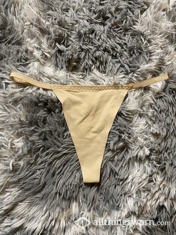 Nude Seamless Thong