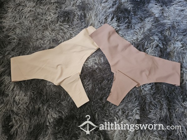 Nude Silky Thong