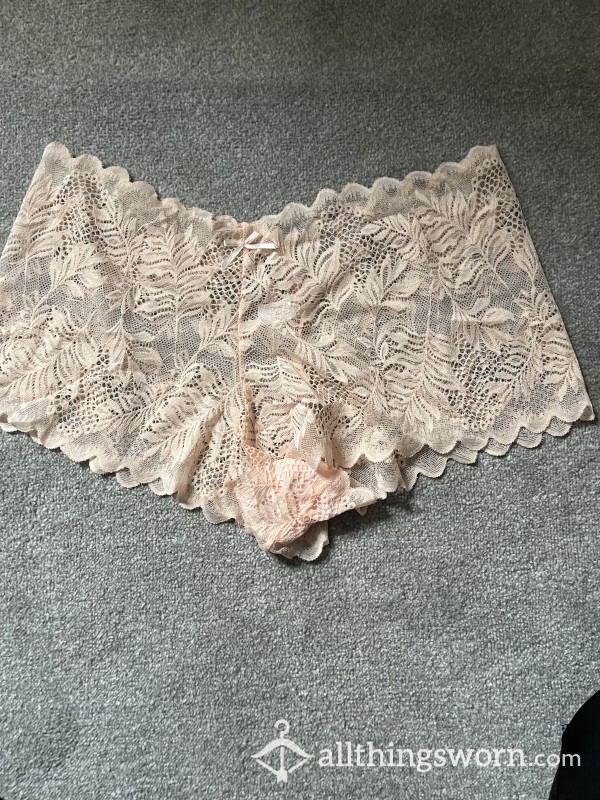 Nude/beige/natural Colour Lace Panties