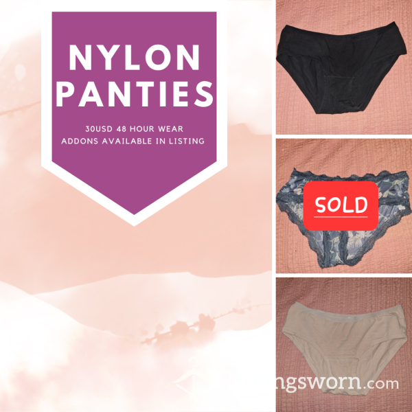 Nylon Fullback Panties