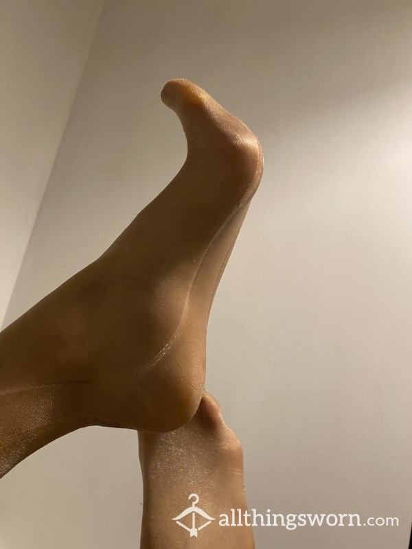 Nylon Nude Tights After 3 Days Of Work