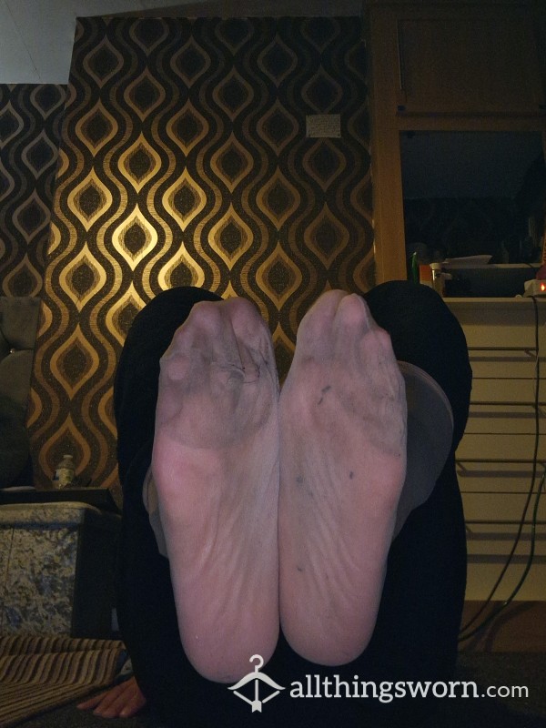 23 Day Worn Nylon Socks Mexican Stand Off Who Buys May Win.