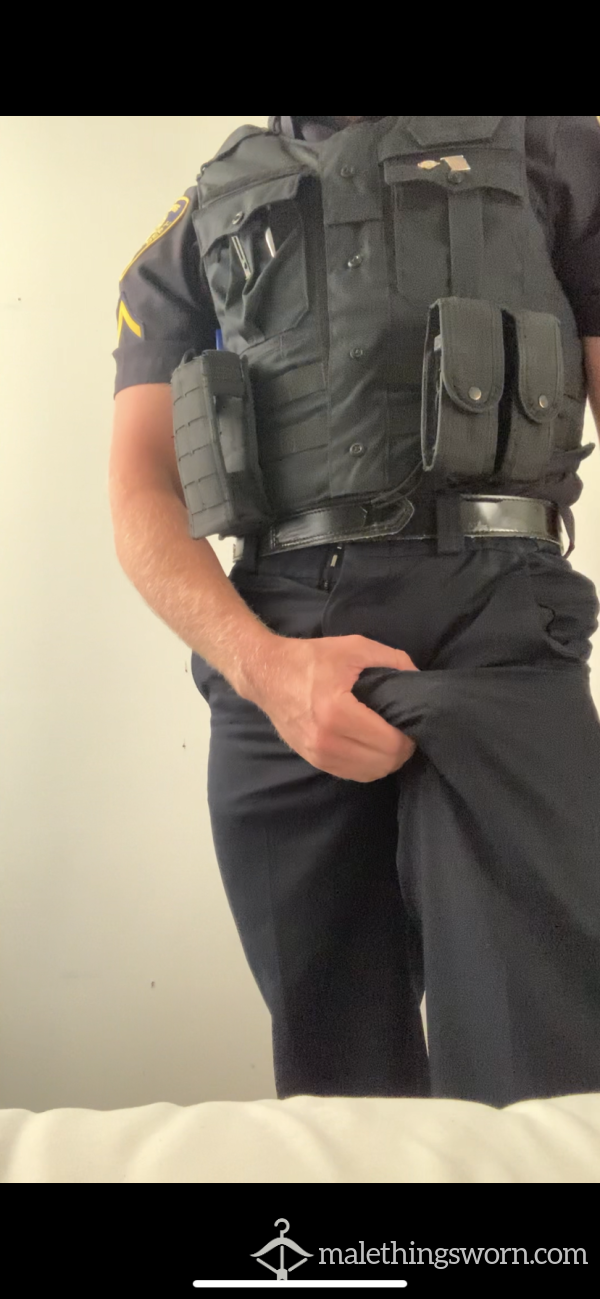 Officer Cumming In Uniform