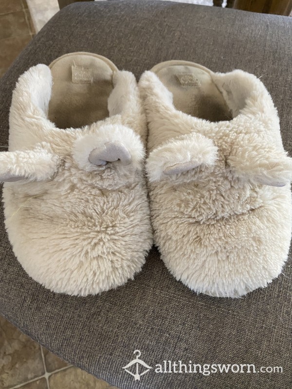 Old Bunny Slippers