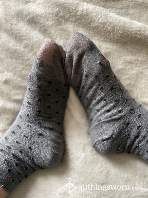 3 Days Wear 〰️ Old Consumed Stinky Socks 37 EU 🔥