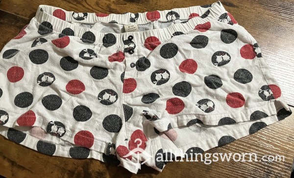Old Cotton Owl Sleep Shorts - Includes US Shipping - Ready For Customization