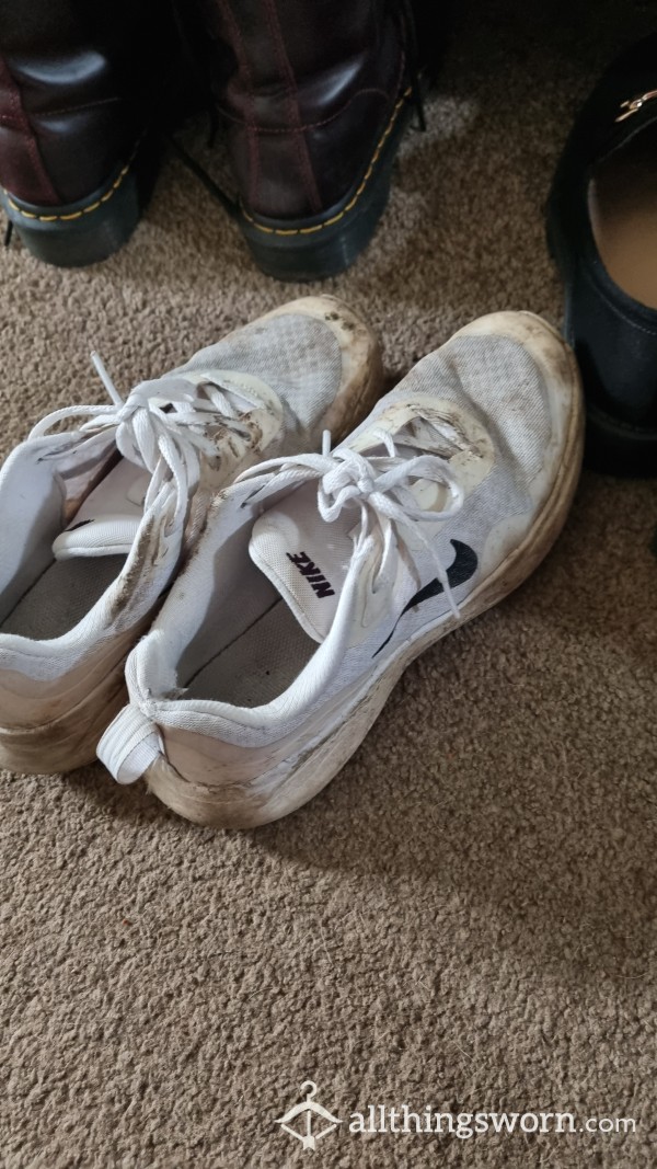 Old Dirty Nike Trainers