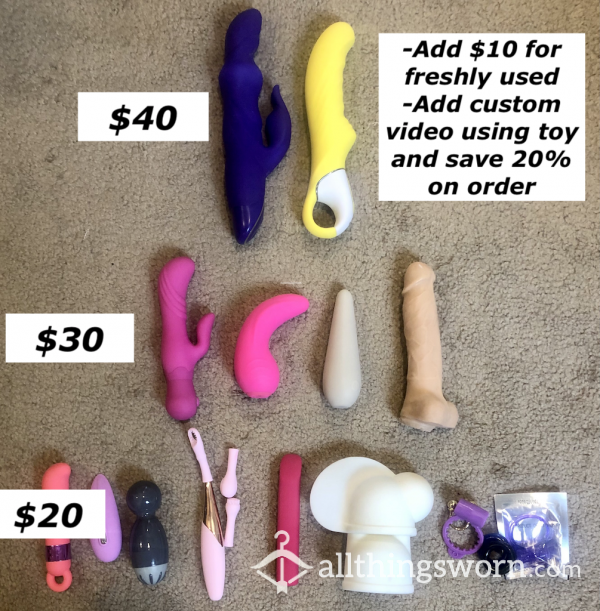Old Dirty Sex Toys