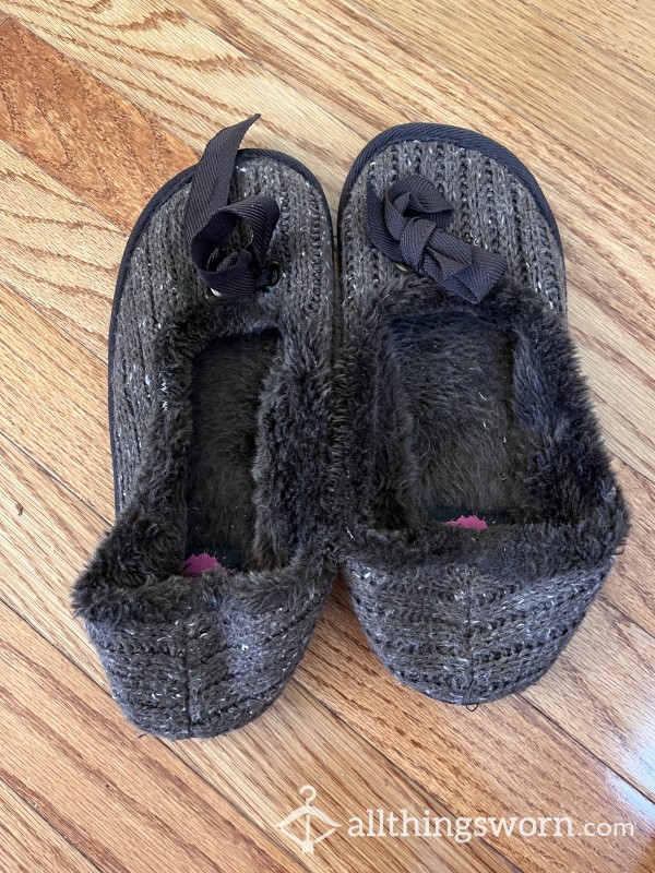 Old, Dirty, Worn Out Slippers