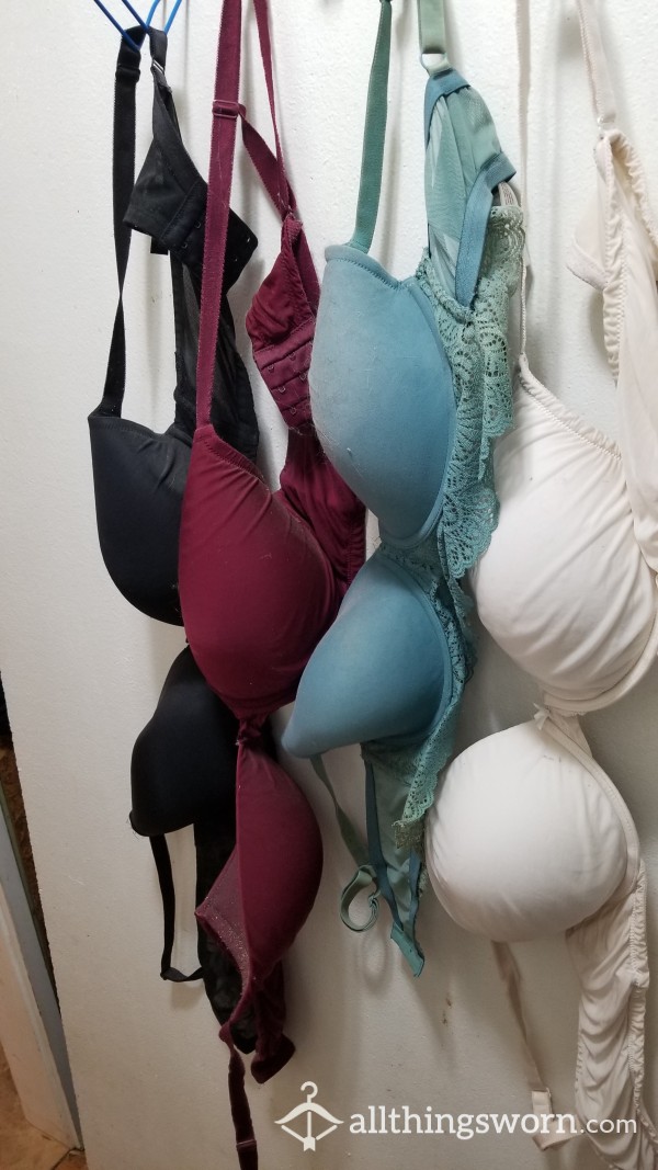 Old Dusty & Dingy Bras [stained, Free Shipping]
