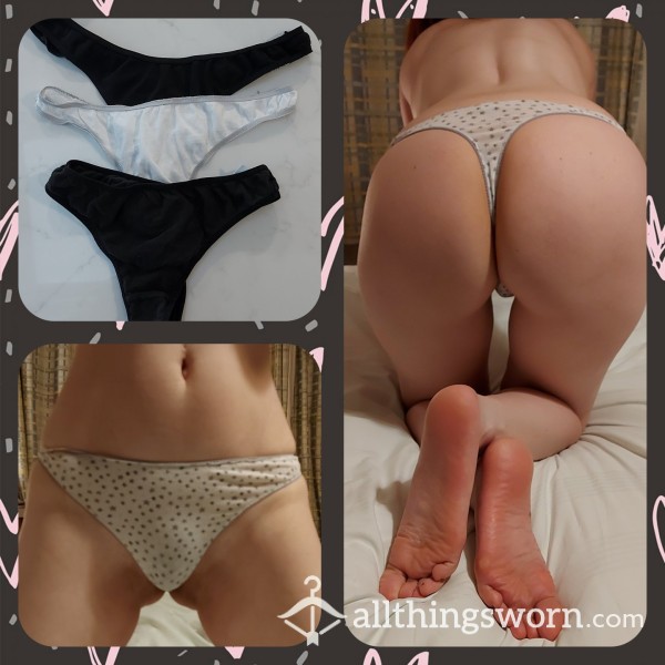 Old Every Day Work Cotton Thongs - Only £15