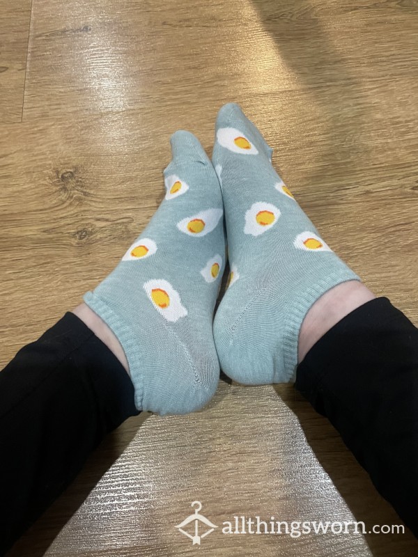 Old Navy Sunny-side Up Egg Ankle Socks